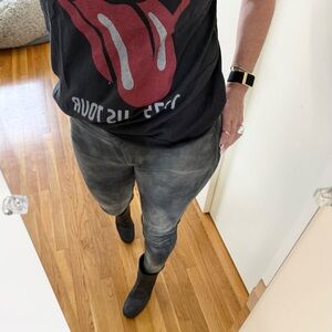 Le Monde Du Cuir Luxury Leather Pants EU 42 Rock Chic Italy NWOT